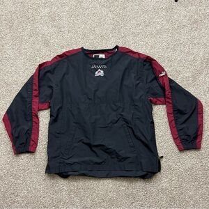 Vintage puma colorado avalanche NHL windbreaker men's M